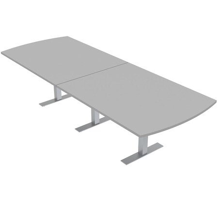 Skutchi Designs 45 in W, 144 in L, 29 in H, Engineered Wood Top, Grey HAR-AREC-46X143-T-XD01